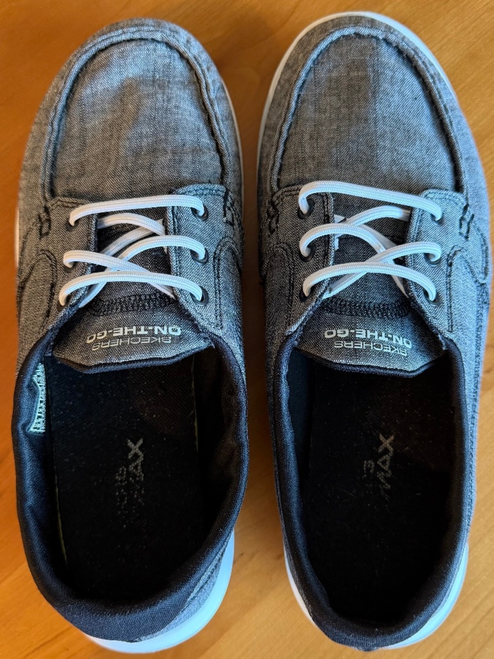 Skechers On The Go Flex Ashore Boat Shoes, Womens Size 8.5, Black
